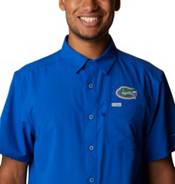 Columbia Men's Florida Gators Blue Slack Tide Button-Down Shirt product image