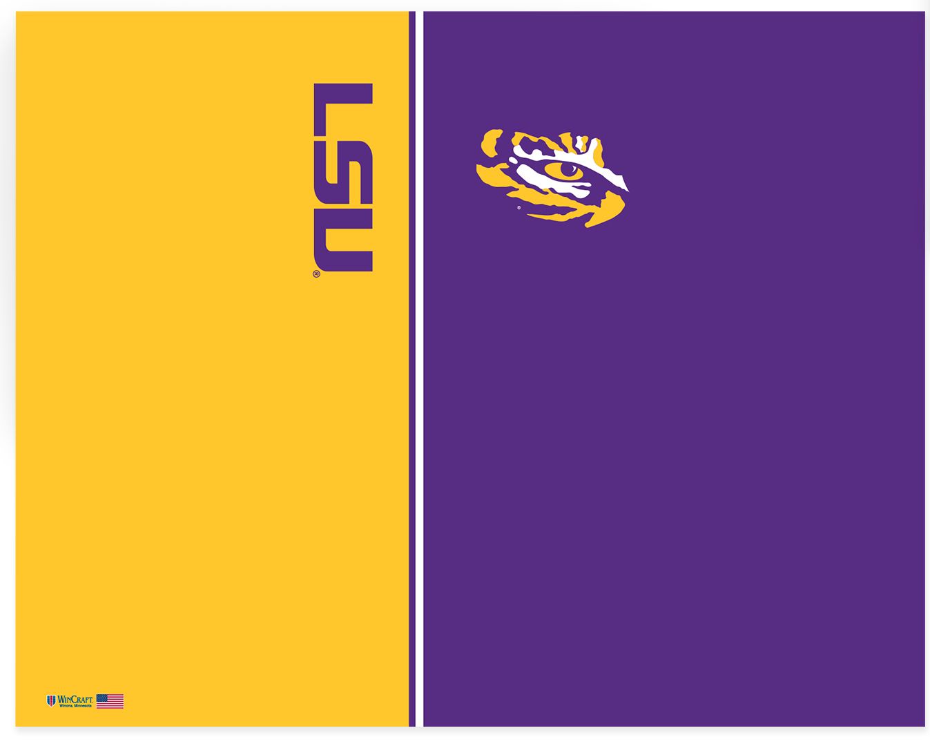 Wincraft Adult LSU Tigers Split Neck Gaiter product image