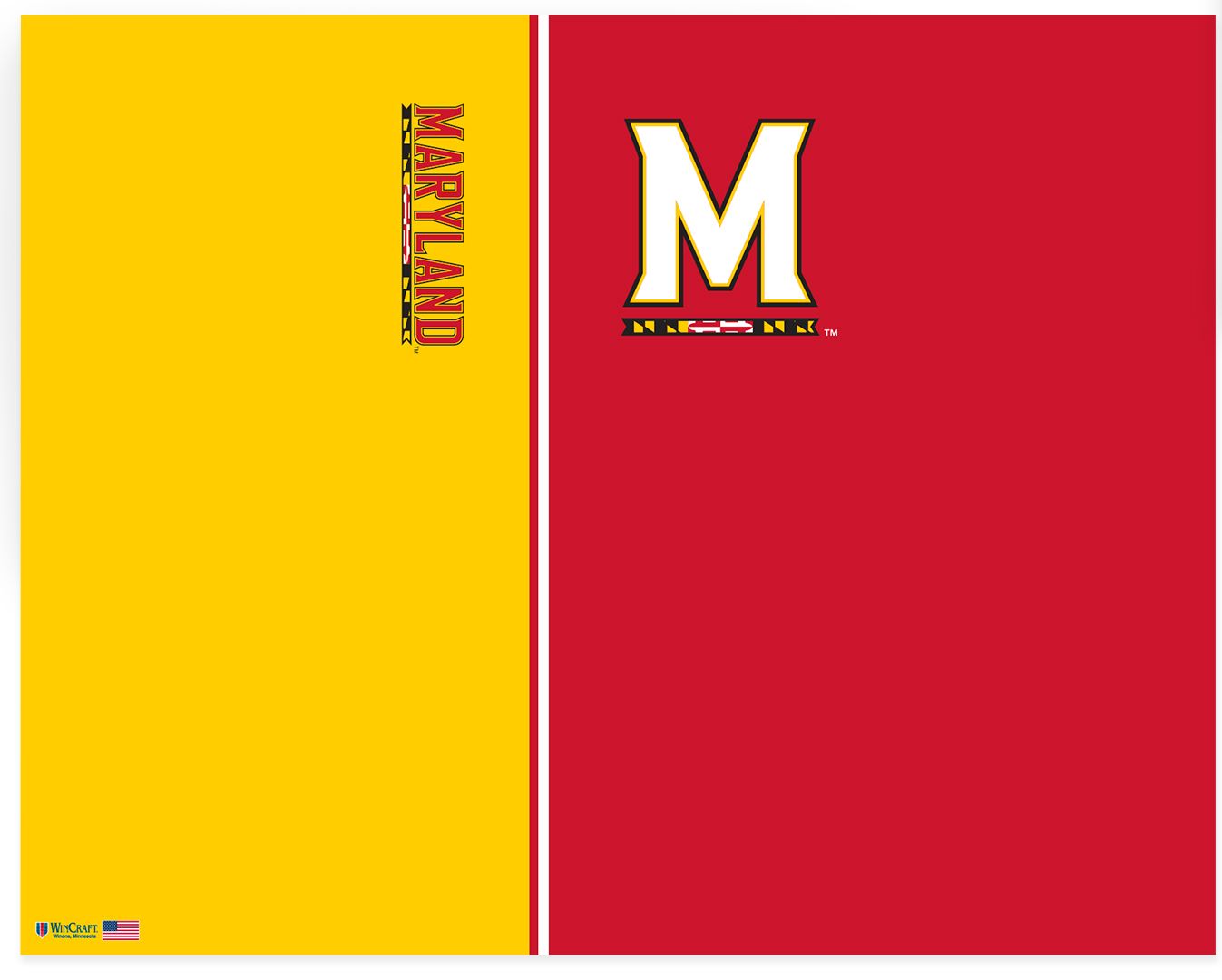 Wincraft Adult Maryland Terrapins Split Neck Gaiter product image