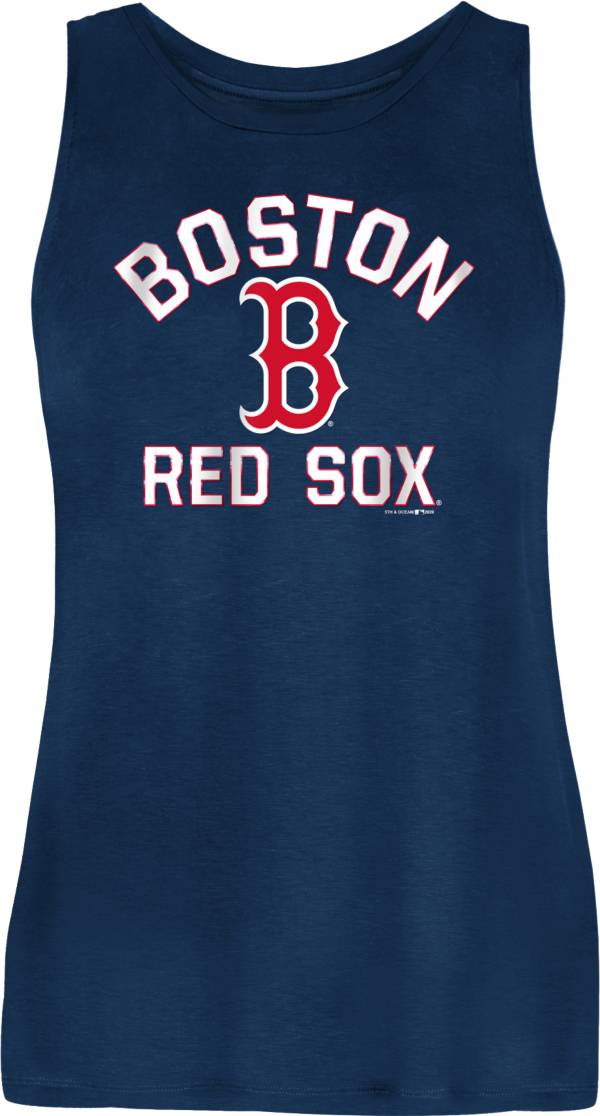 New Era Women's Boston Red Sox Navy Rayon Spandex Tank Top