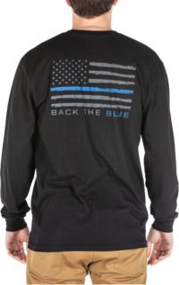 Men S 5 11 Tactical Back The Blue Long Sleeve T Shirt Dick S Sporting Goods