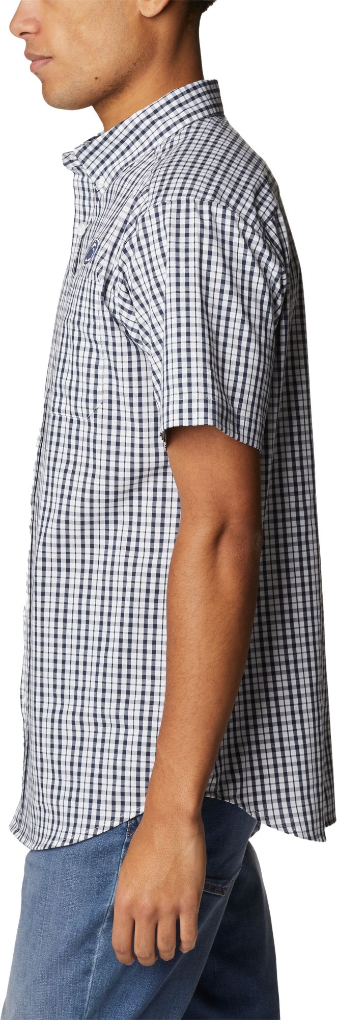 Columbia Men's Penn State Nittany Lions Blue Rapid Rivers Button Down Shirt product image