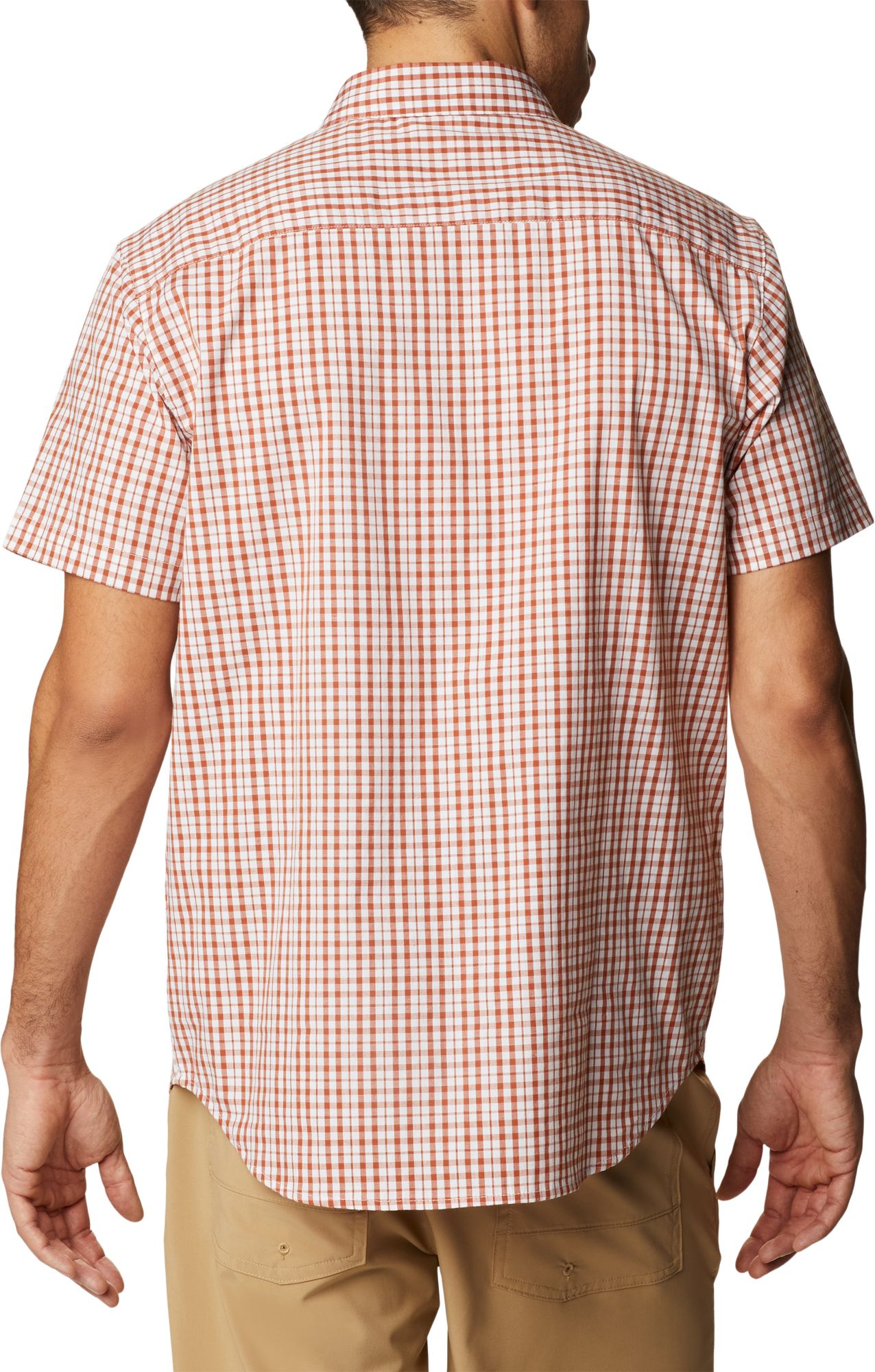 Columbia Men's Texas Longhorns Burnt Orange Rapid Rivers Button Down Shirt product image