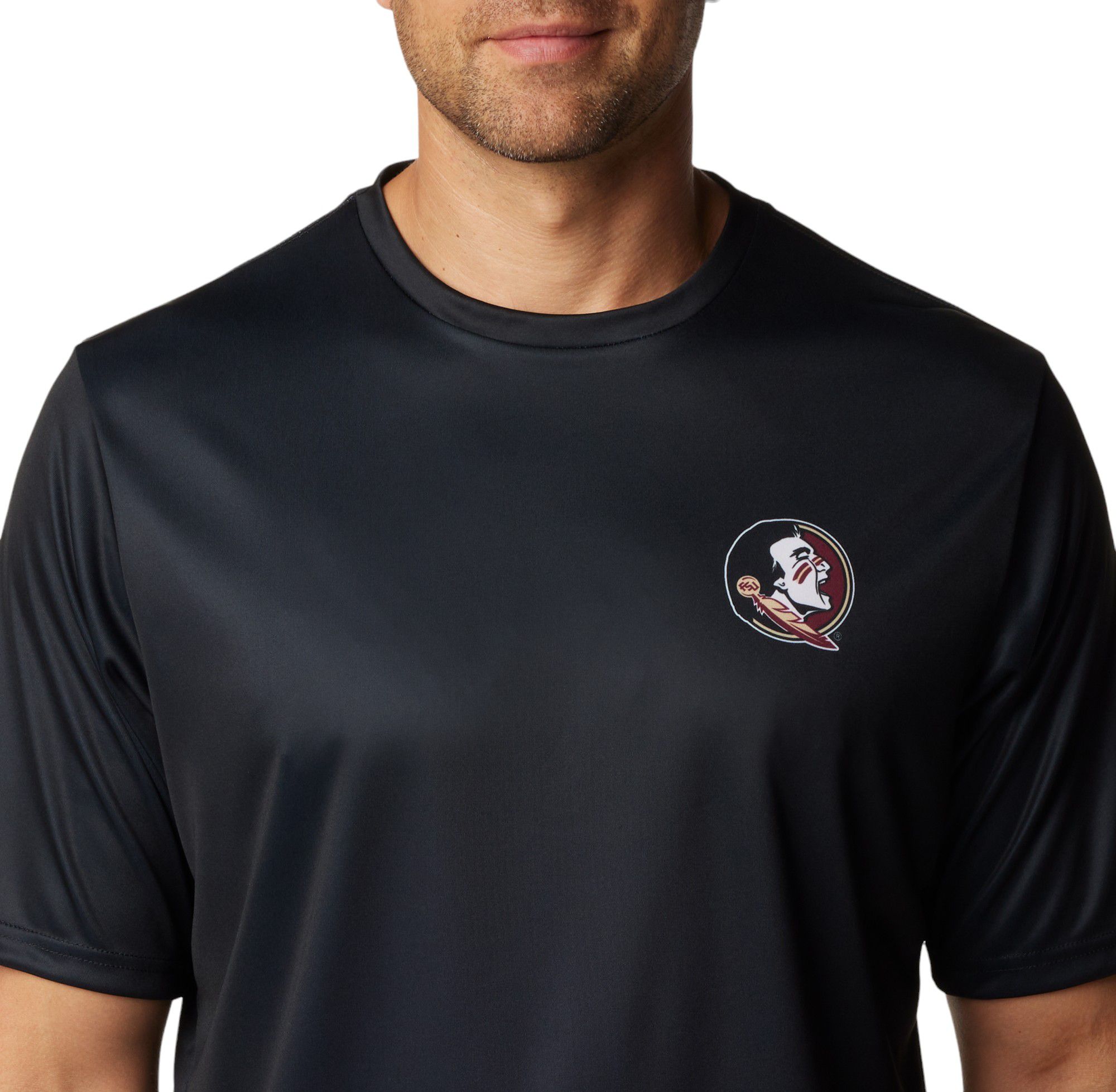 Columbia Men's Florida State Seminoles Black Terminal Tackle Shirt product image