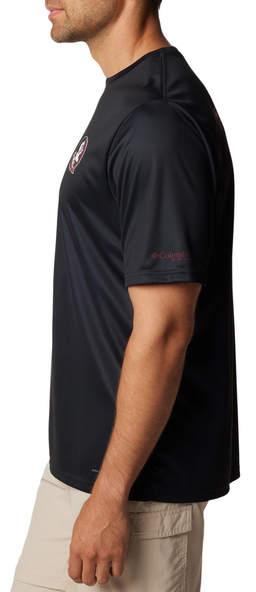 Columbia Men's Florida State Seminoles Black Terminal Tackle Shirt product image