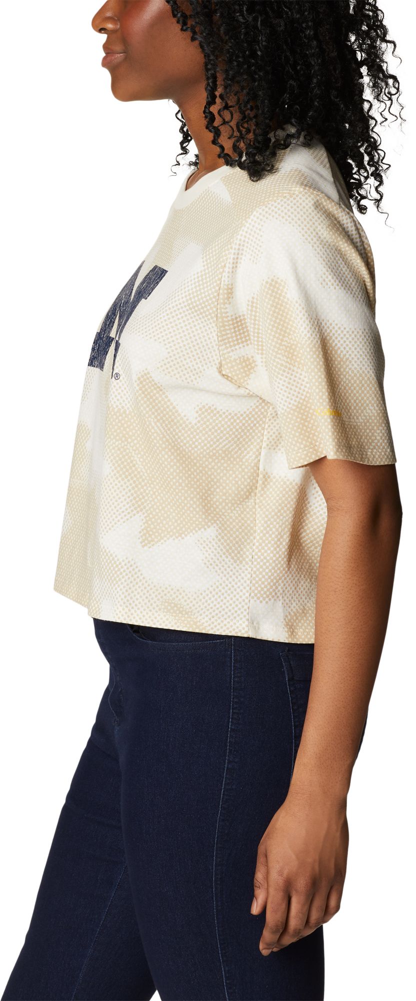 Columbia Women's Michigan Wolverines White Park Box Shirt product image