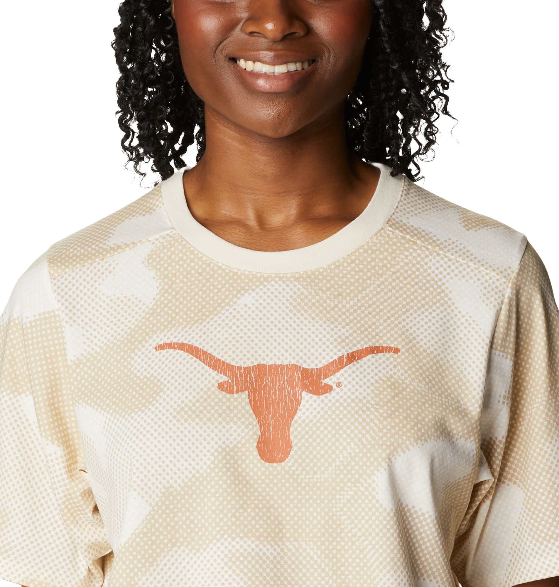 Columbia Women's Texas Longhorns White Park Box Shirt product image