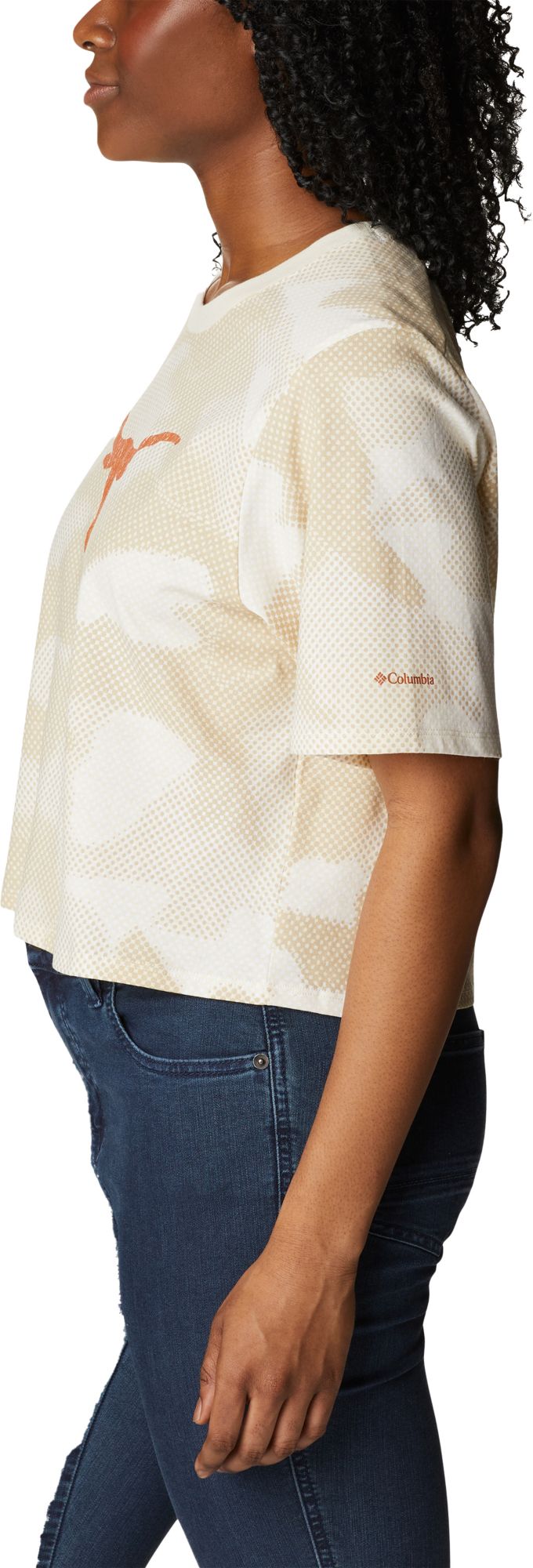 Columbia Women's Texas Longhorns White Park Box Shirt product image