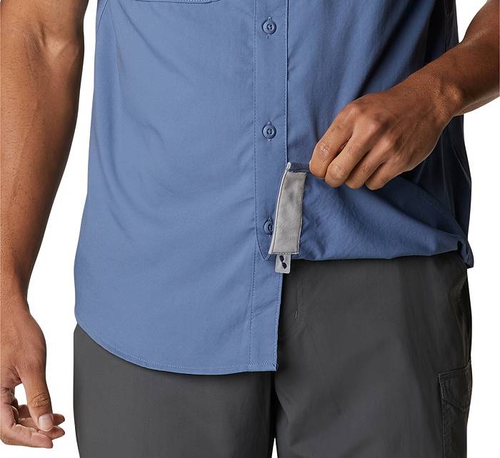 Columbia Skiff Guide Woven Short-Sleeve Shirt - Men's Carbon, XL
