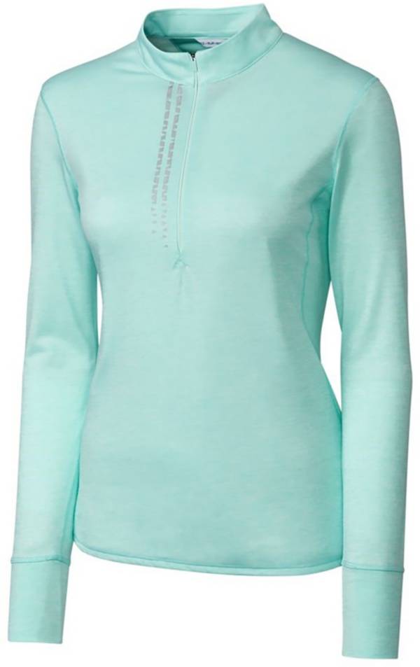 Download Cutter & Buck Women's Annika Frequency Mock Half-Zip Golf ...