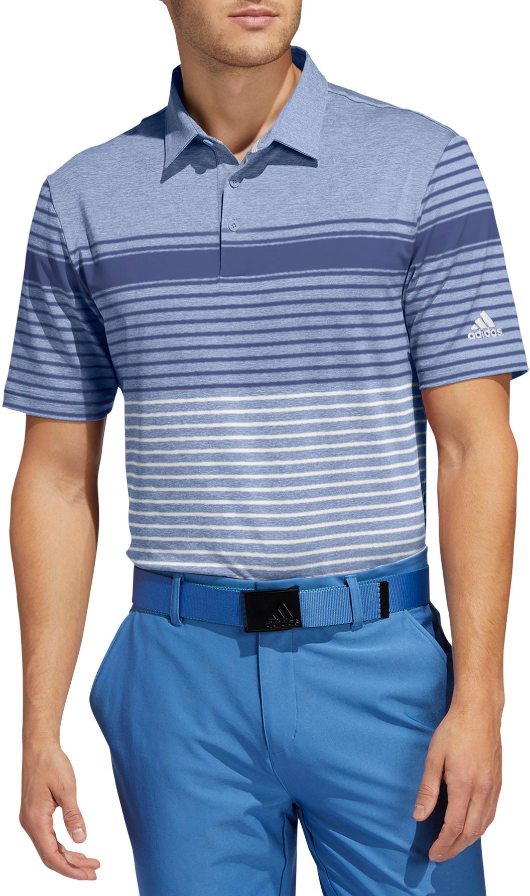 adidas men's ultimate365 logo golf polo