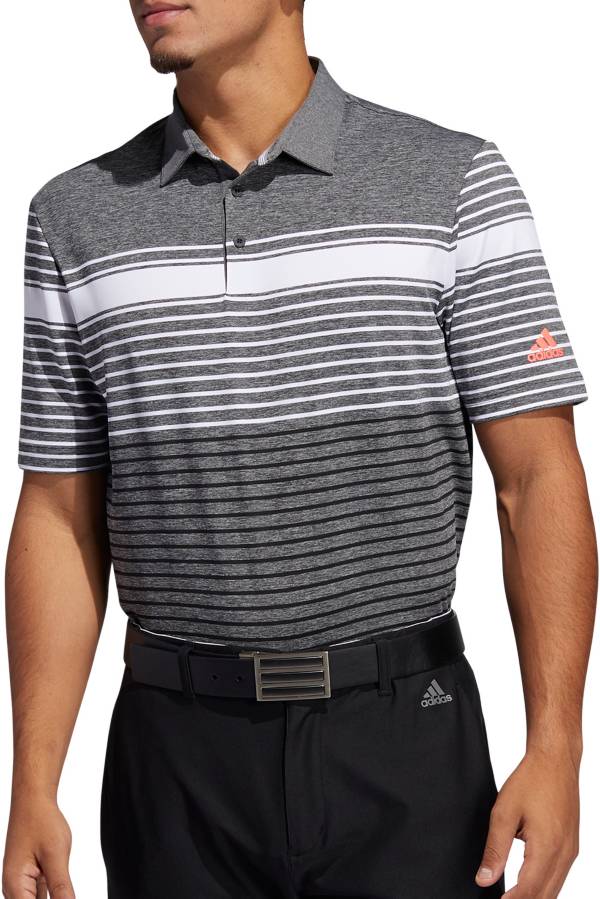 adidas Men's Ultimate365 Engineered Heather Golf Polo