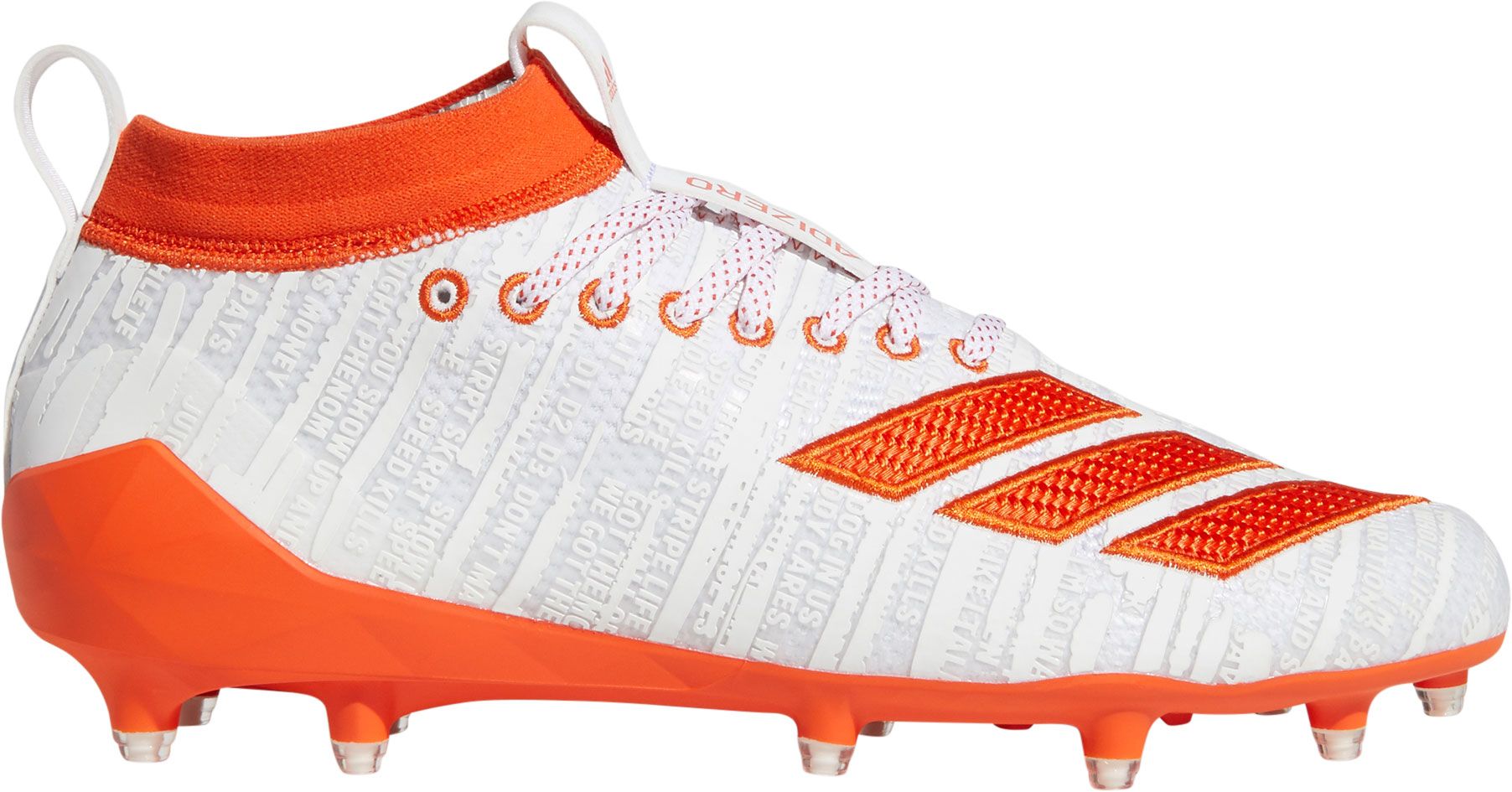 adidas men's adizero 8.0 three stripe life football cleats