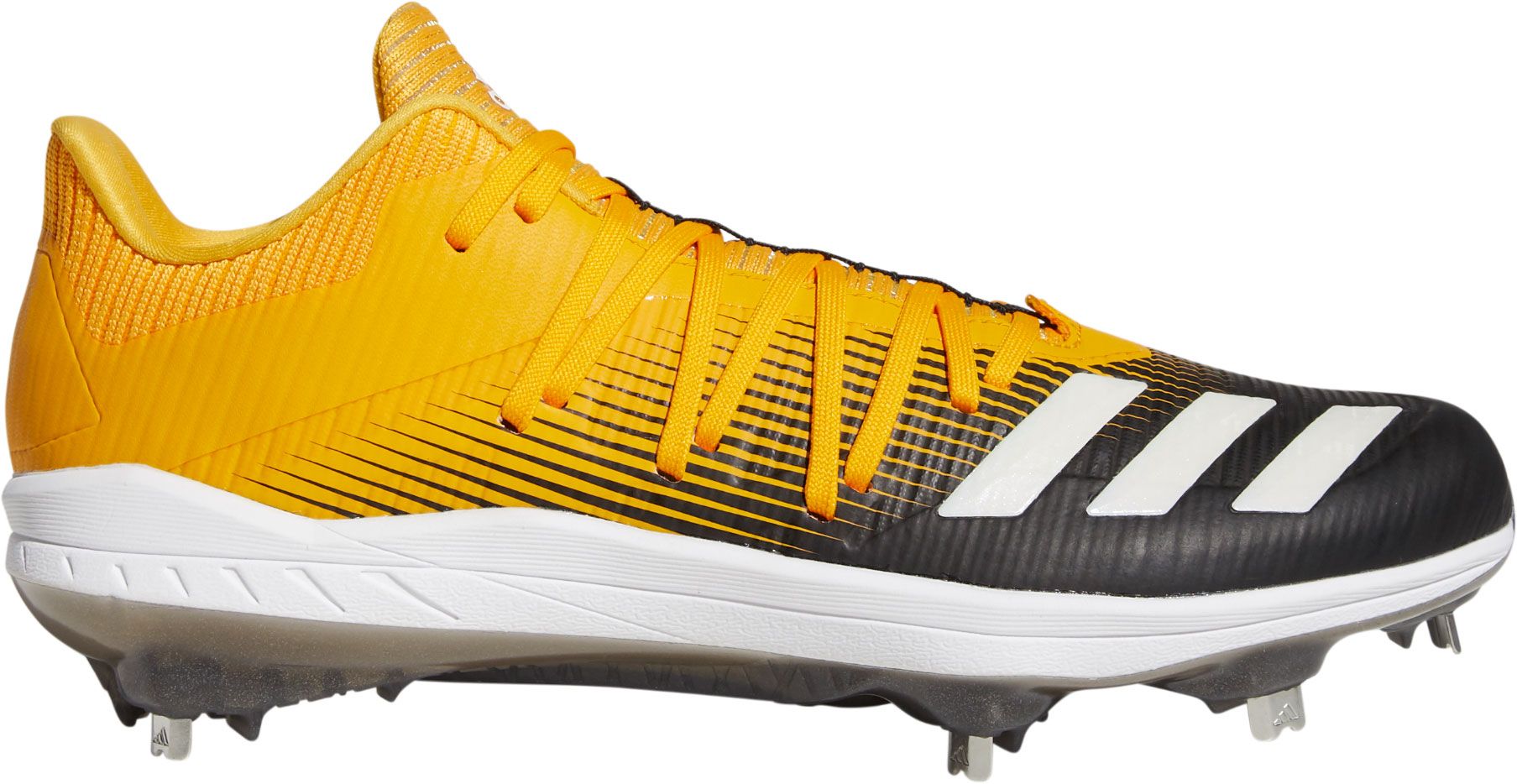 yellow baseball cleats