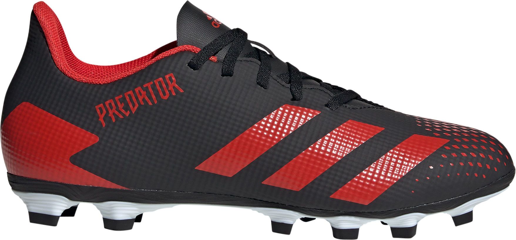 black predator cleats