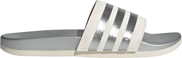 Adidas store metallic slides