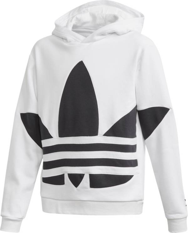 adidas Originals Boys' Big Trefoil Hoodie