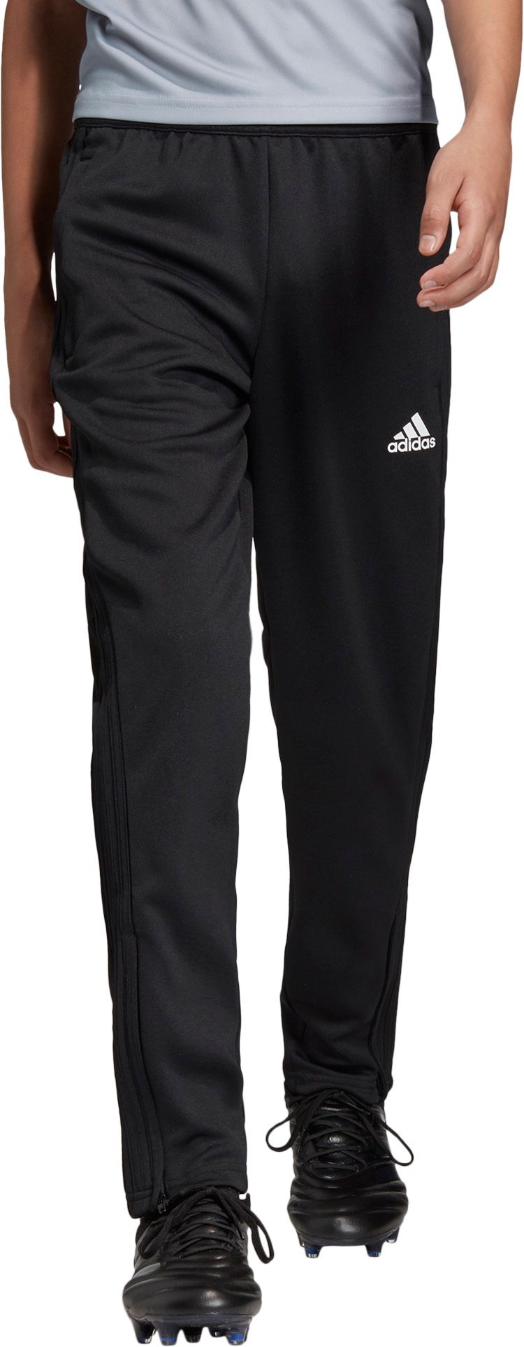 boys black adidas pants