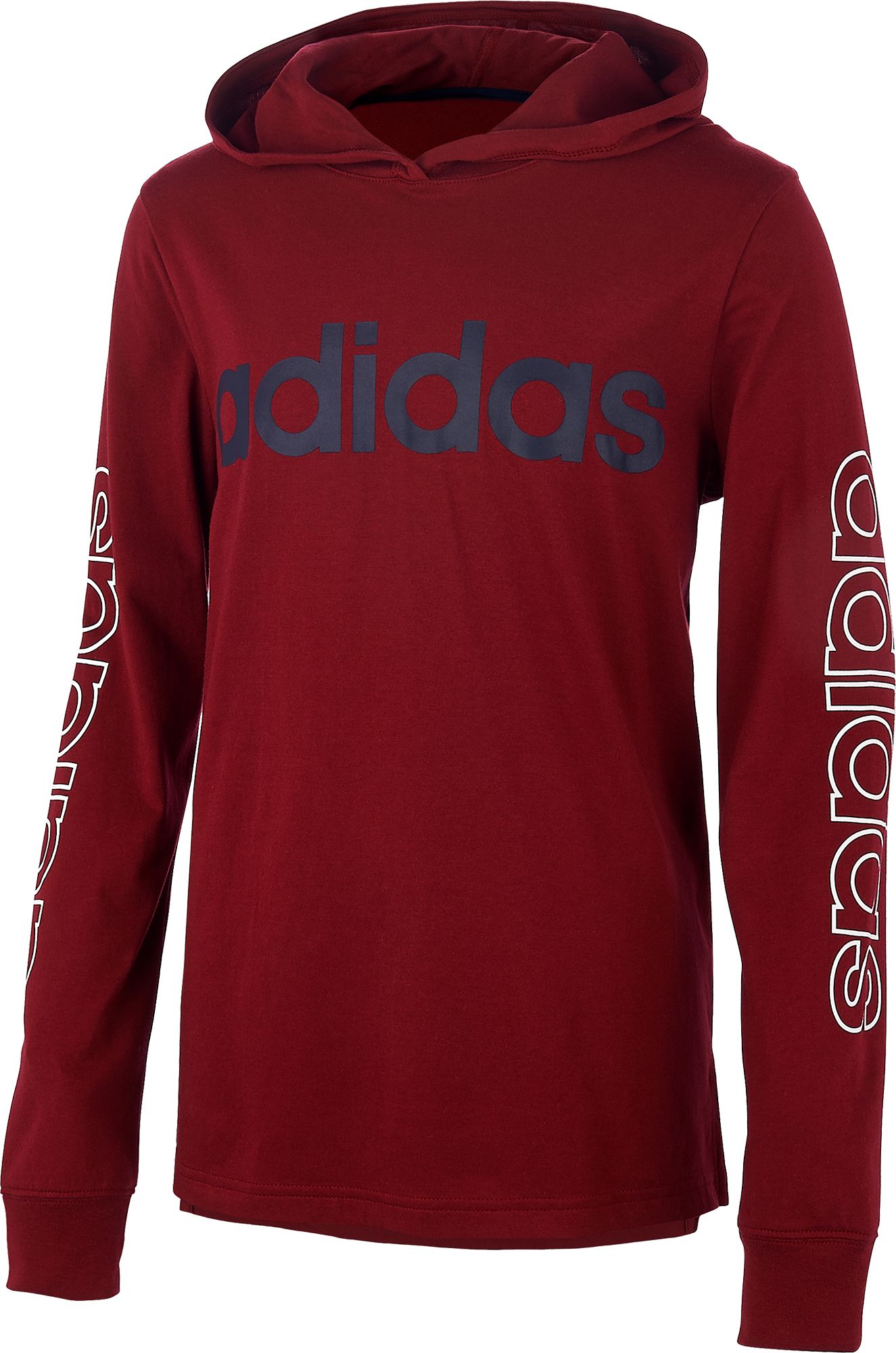 burgundy adidas hoodies