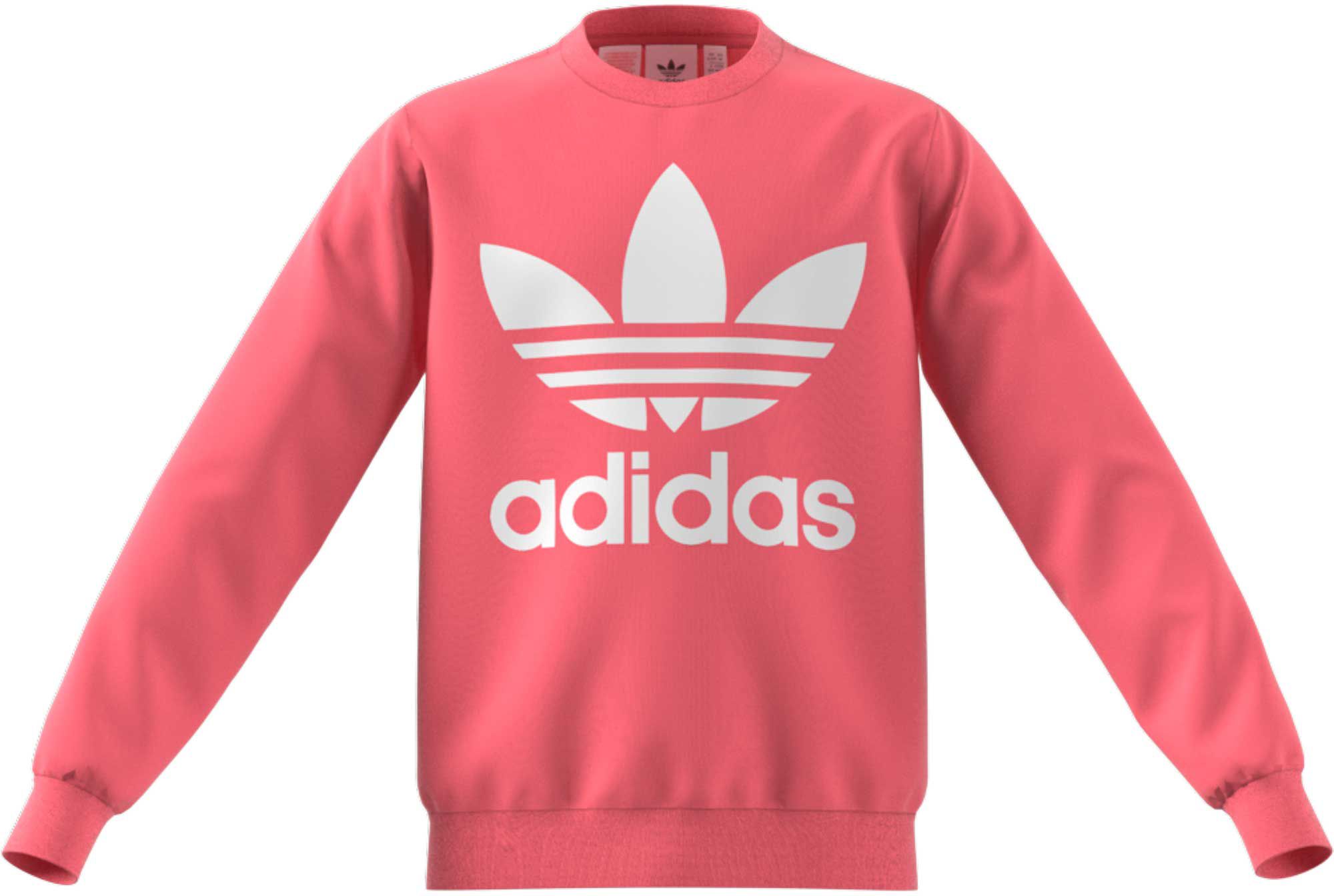 adidas crew neck trefoil