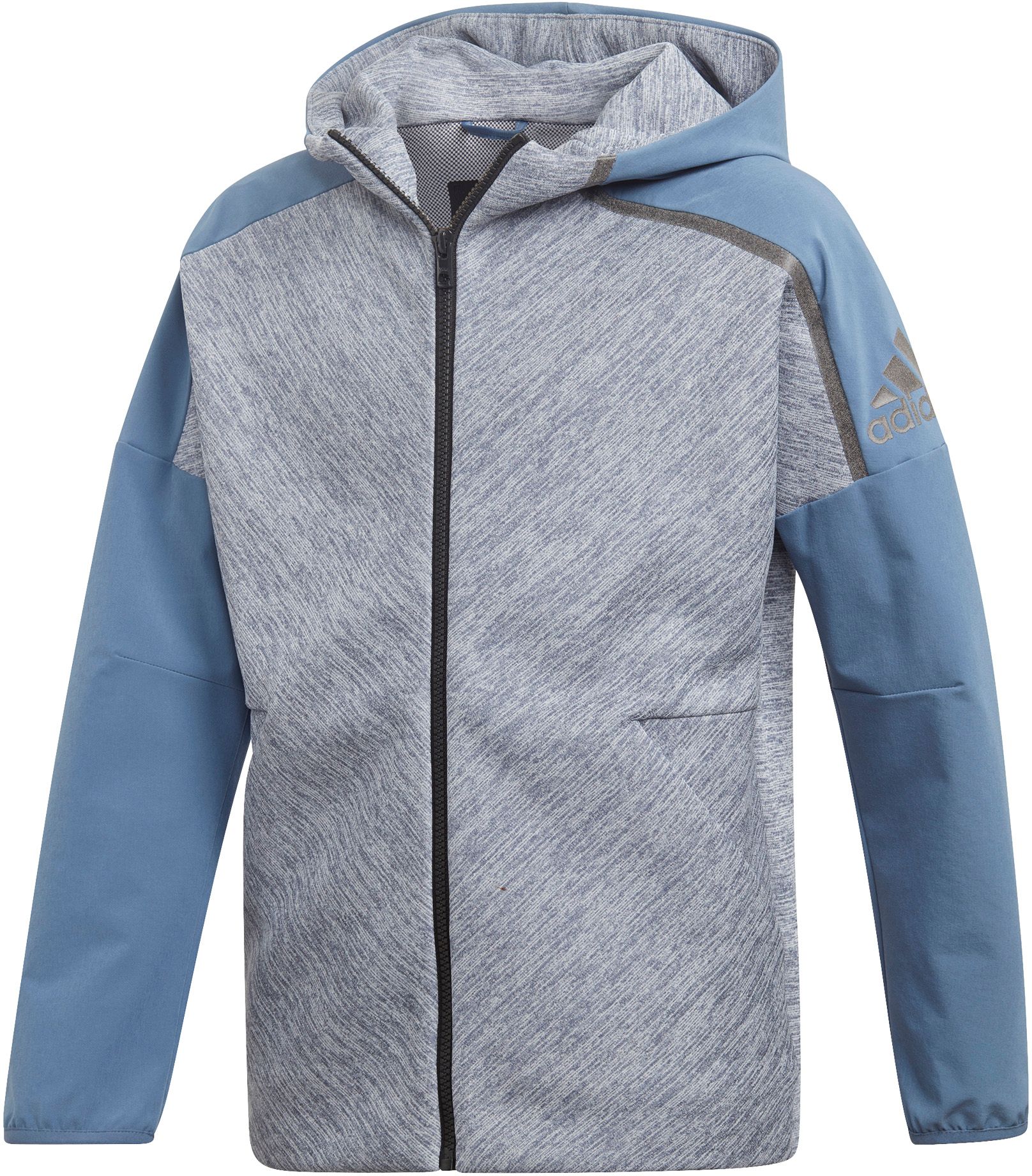 heather grey leavers hoodie