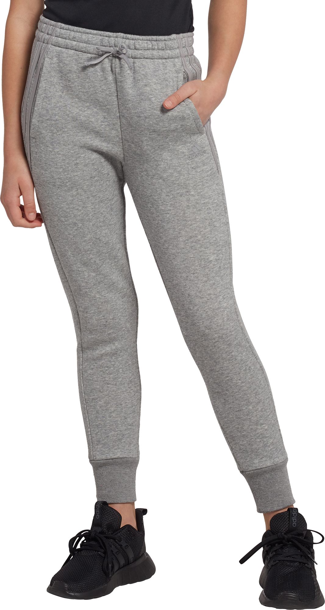 adidas Girls' Fleece Jogger Pants 