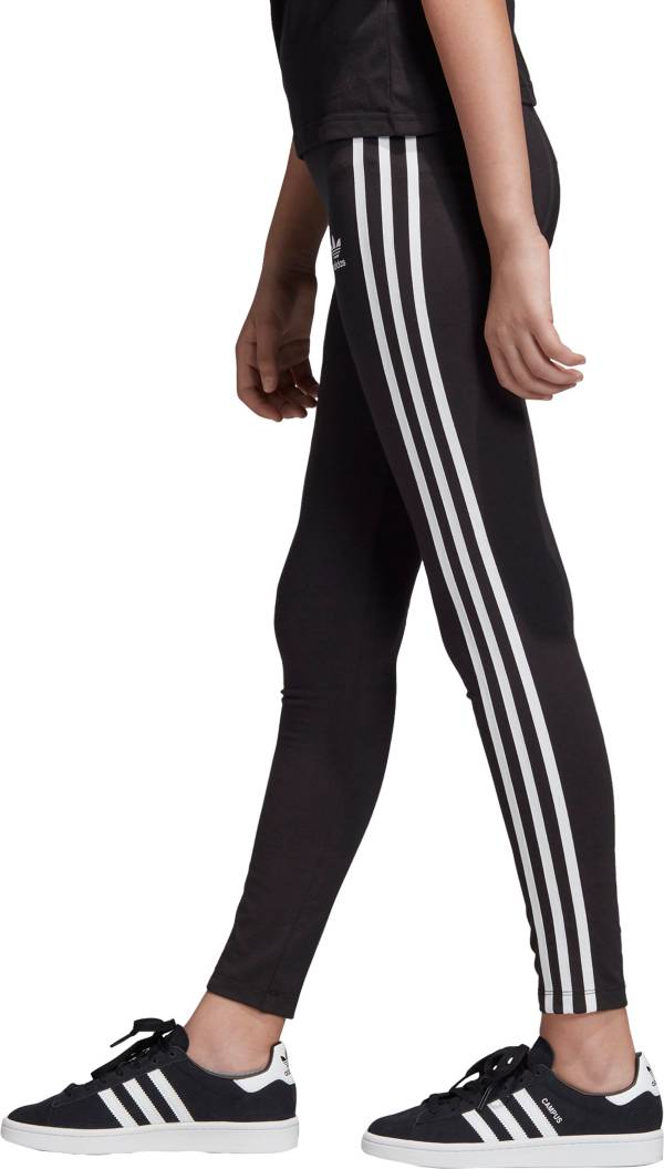 adidas Originals Girls' 3-Stripe Leggings | Dick's Sporting Goods