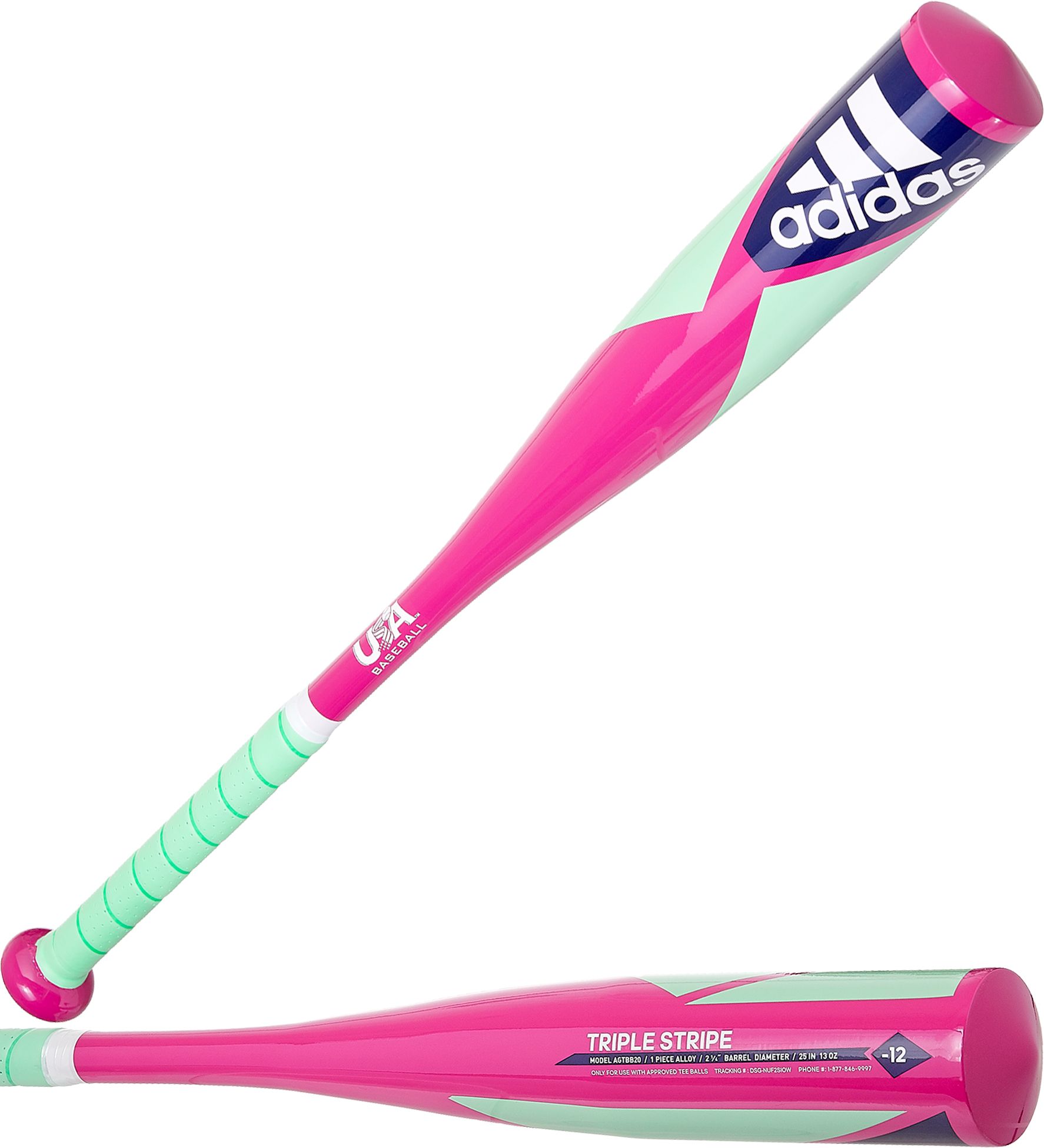 adidas Girls' T-Ball Bat 2020 (-12 