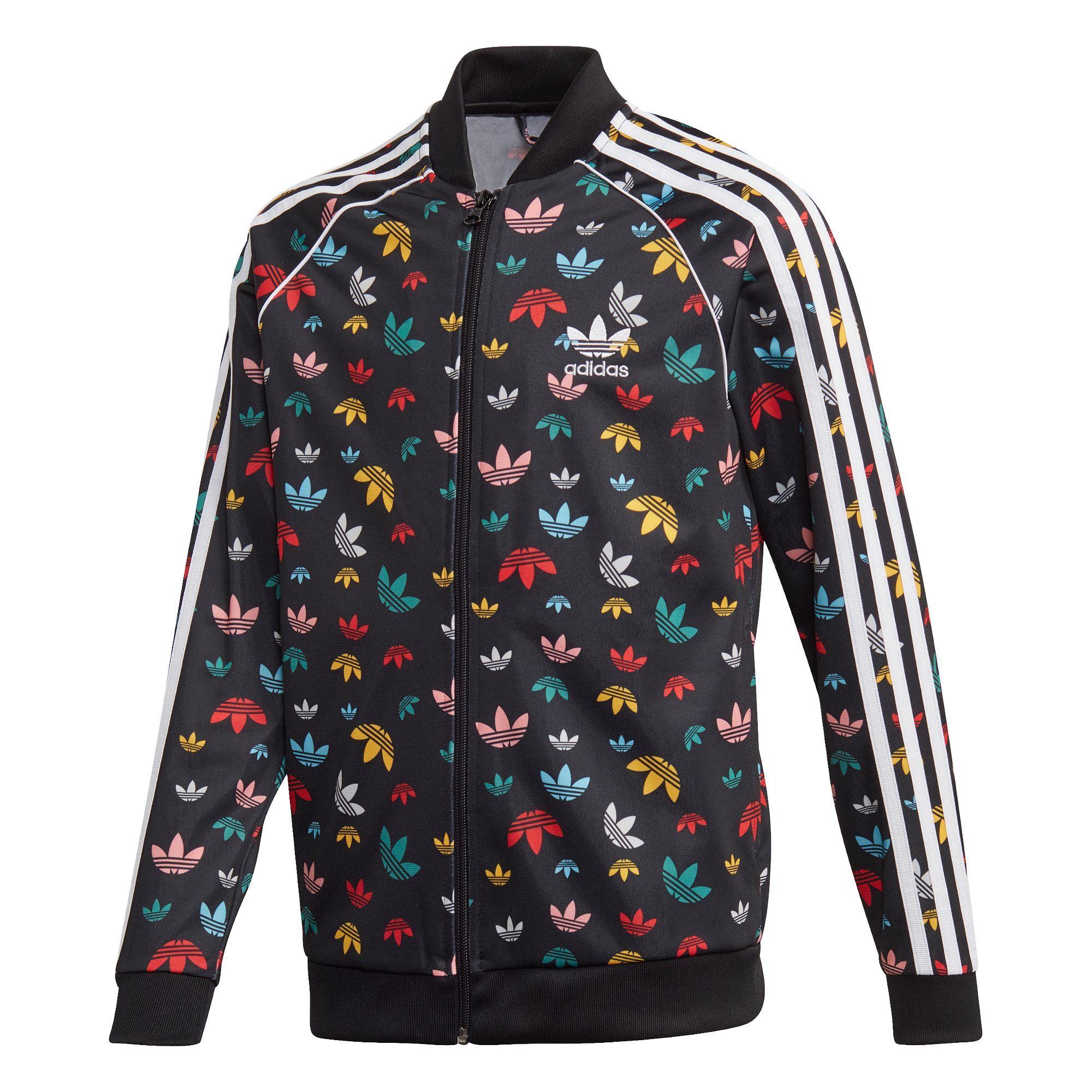 Printed Trefoil Tracksuit Jacket 