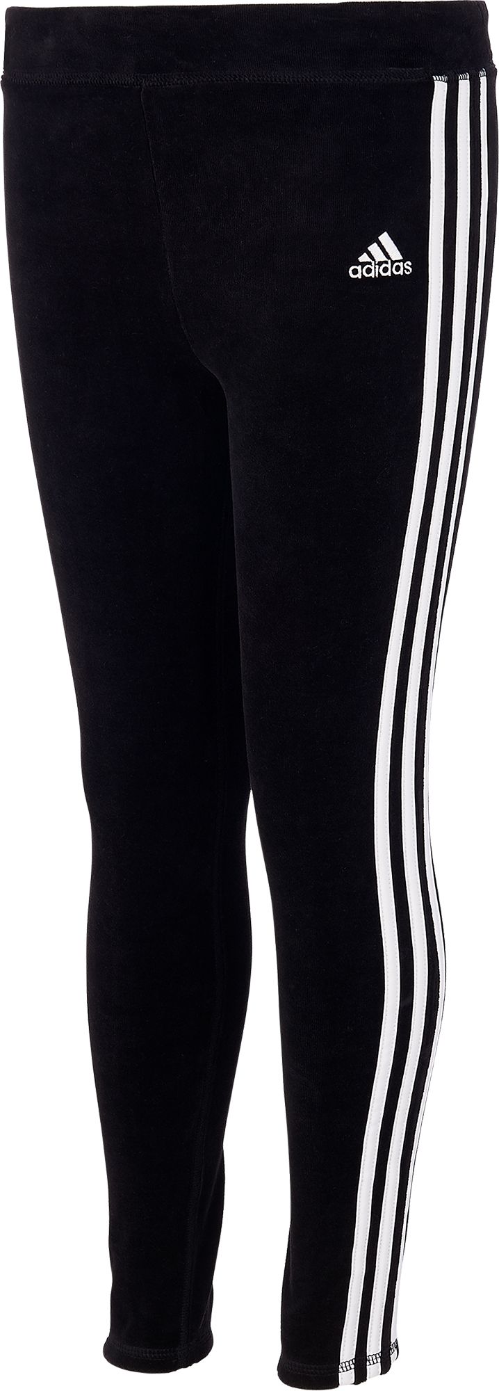 adidas velour leggings black