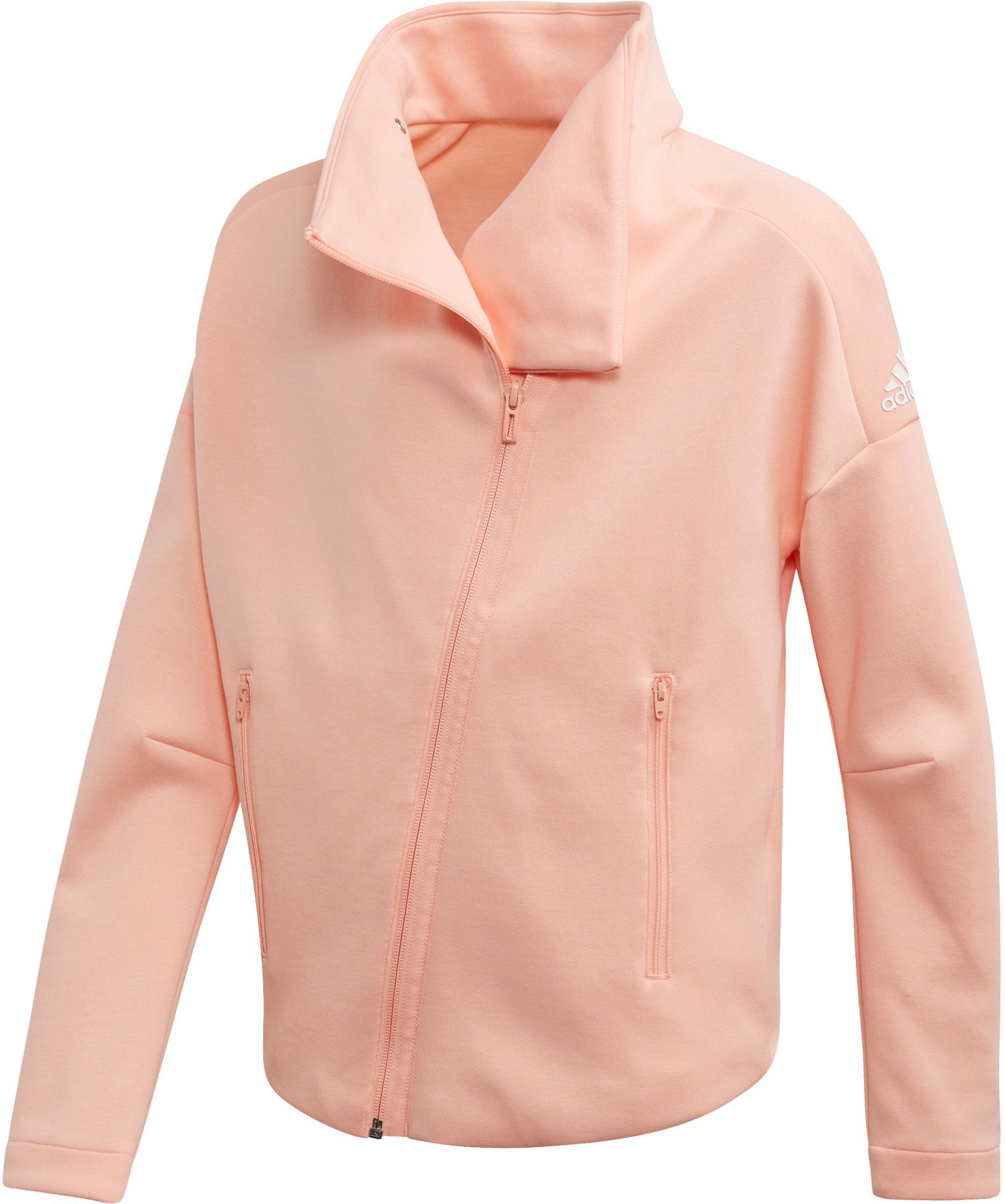 adidas girl jacket pink