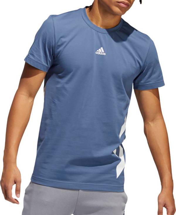 Adidas Men S 3 Stripes Basketball T Shirt Dick S Sporting Goods