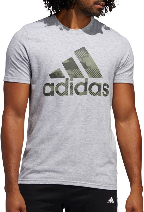 adidas Men's Badge Of Sport Camo T-Shirt