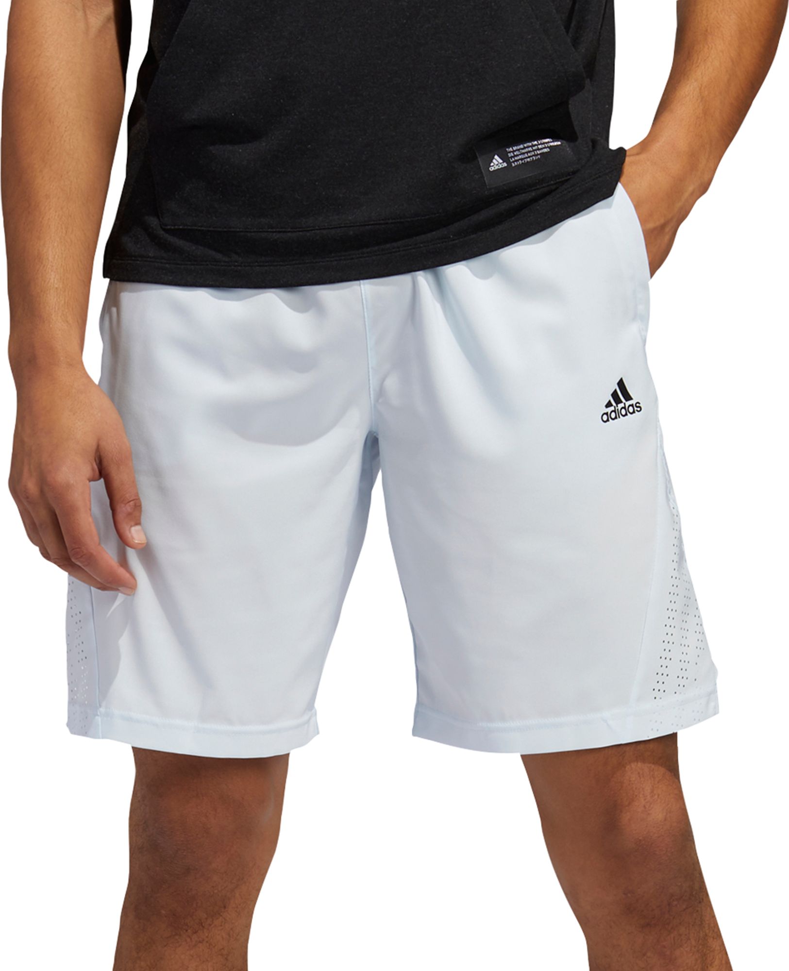 adidas men's axis woven training shorts