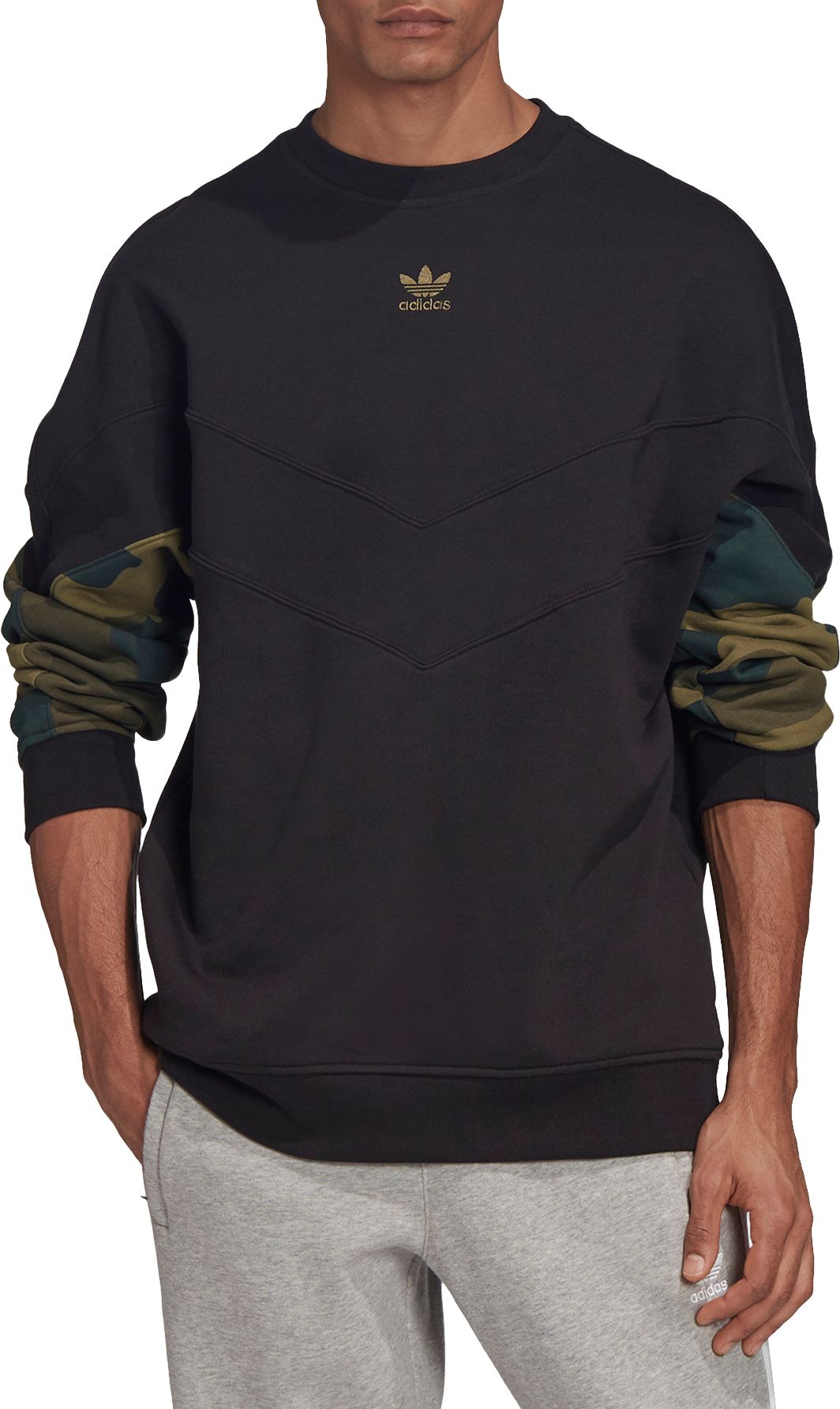 adidas camo crew