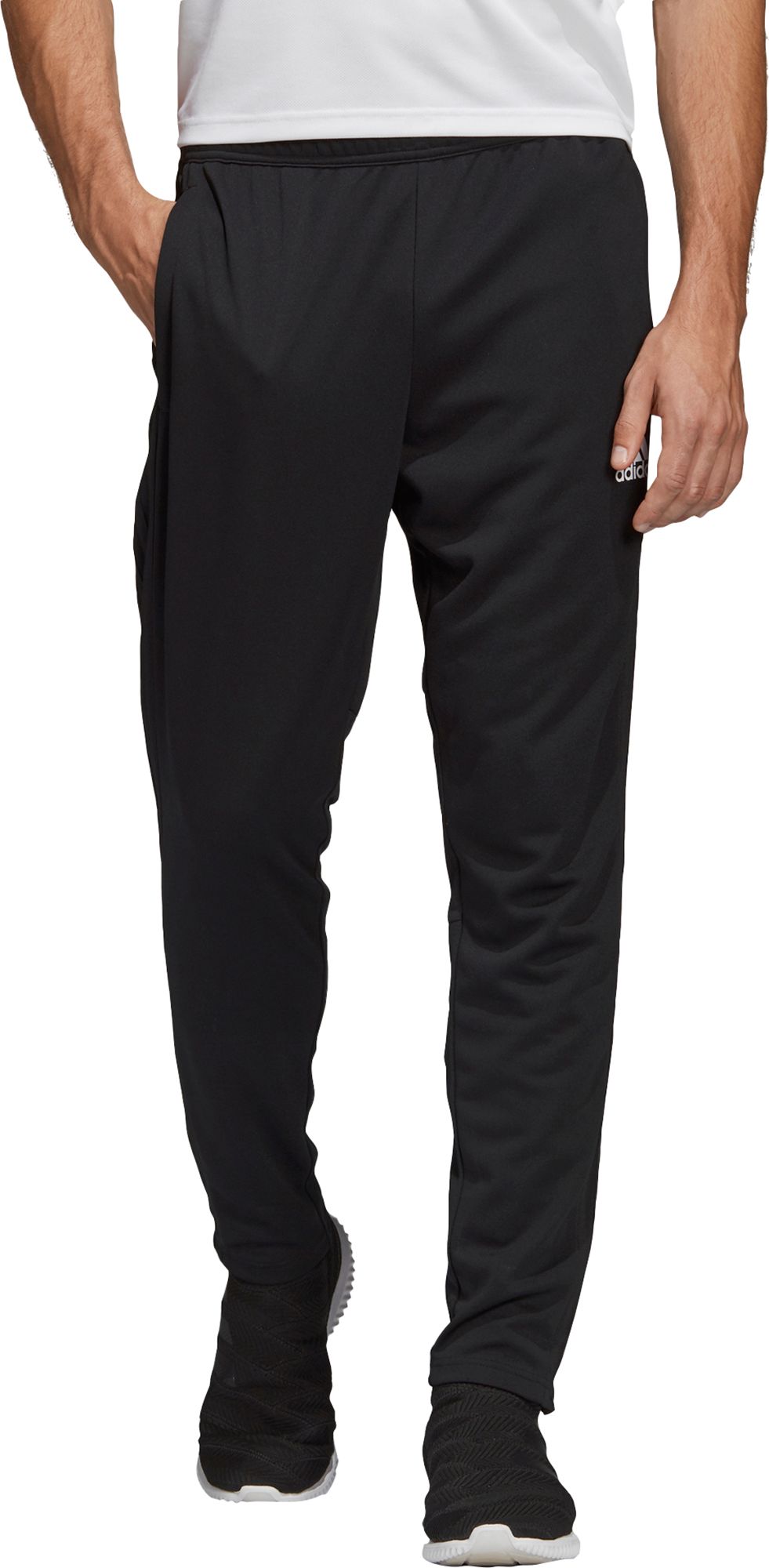 all black adidas condivo pants