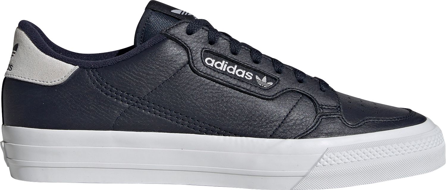 mens adidas black leather shoes