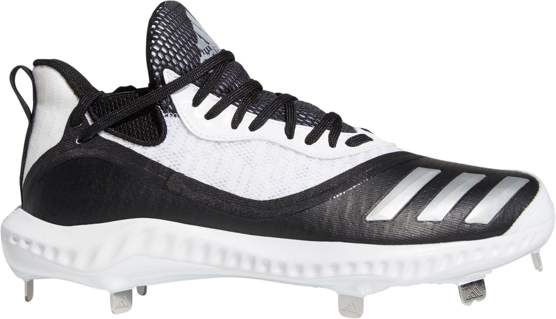 adidas all white baseball cleats