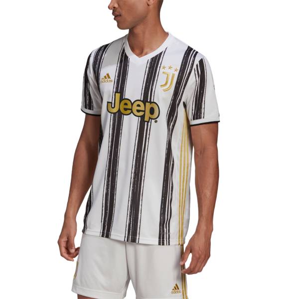 adidas Men's Juventus '20 Home Replica Jersey
