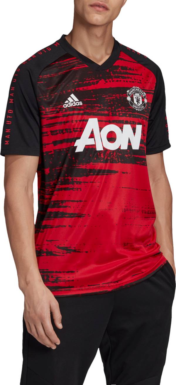adidas Men's Manchester United Prematch Jersey adidas Men's Manchester United Prematch Jersey