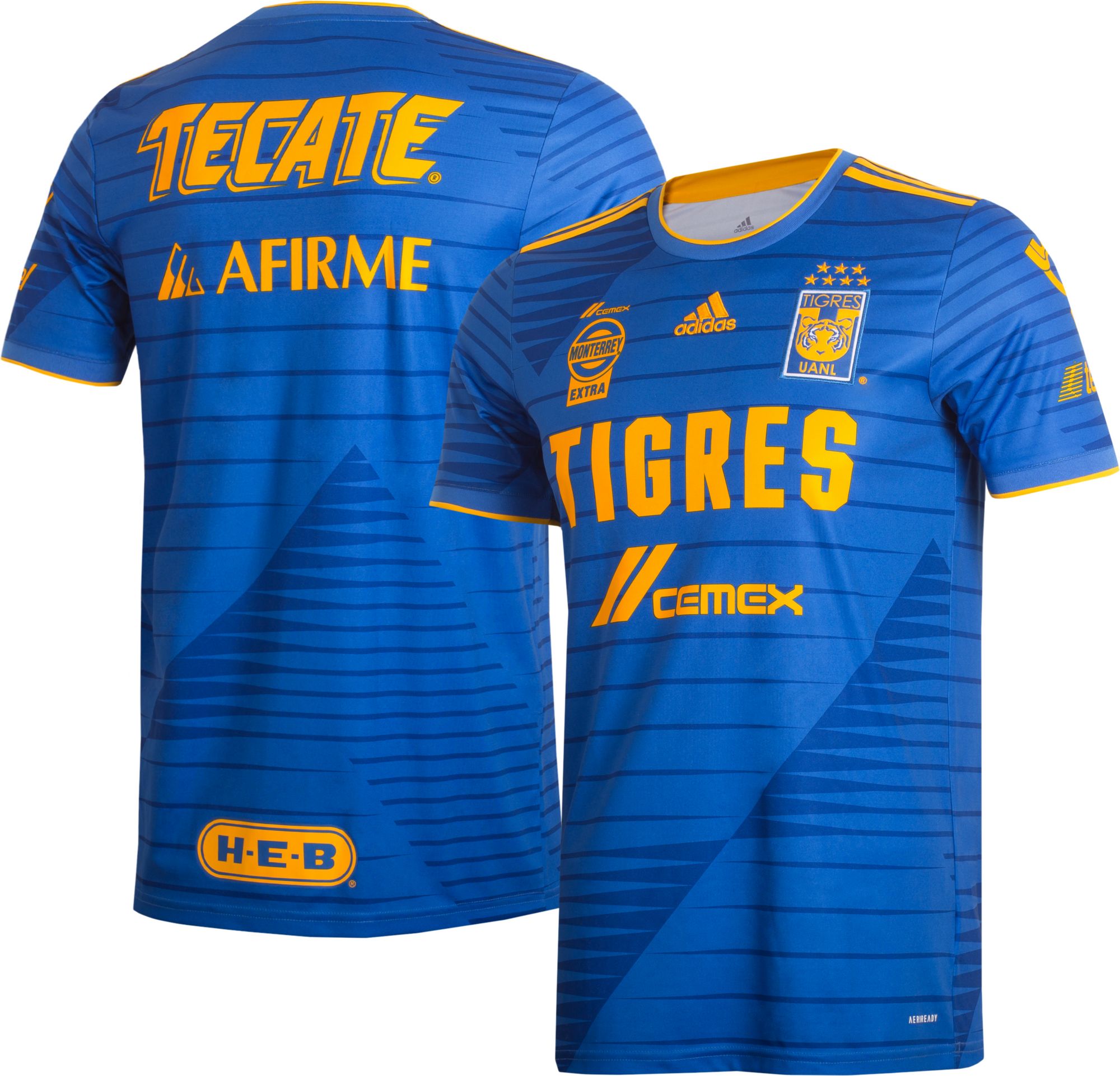 tigres white and gold jersey