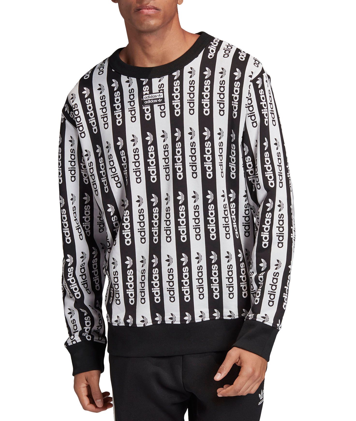 adidas men's crewneck sweatshirt