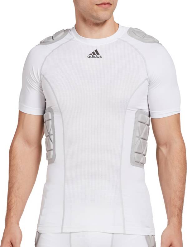 Adidas Techfit Compression Football Padded Tank Top Climalite Size Large  White