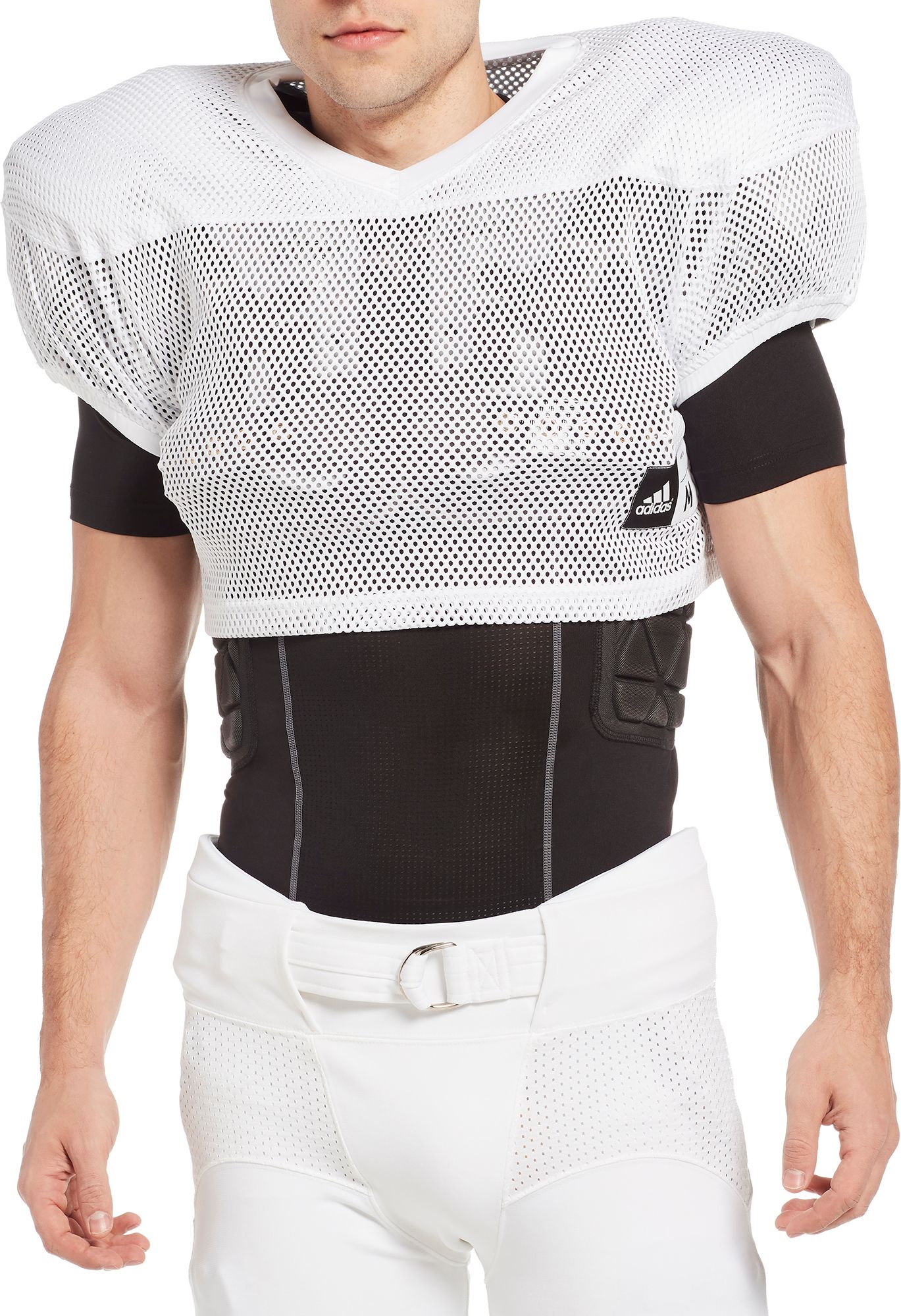 cropped football jersey