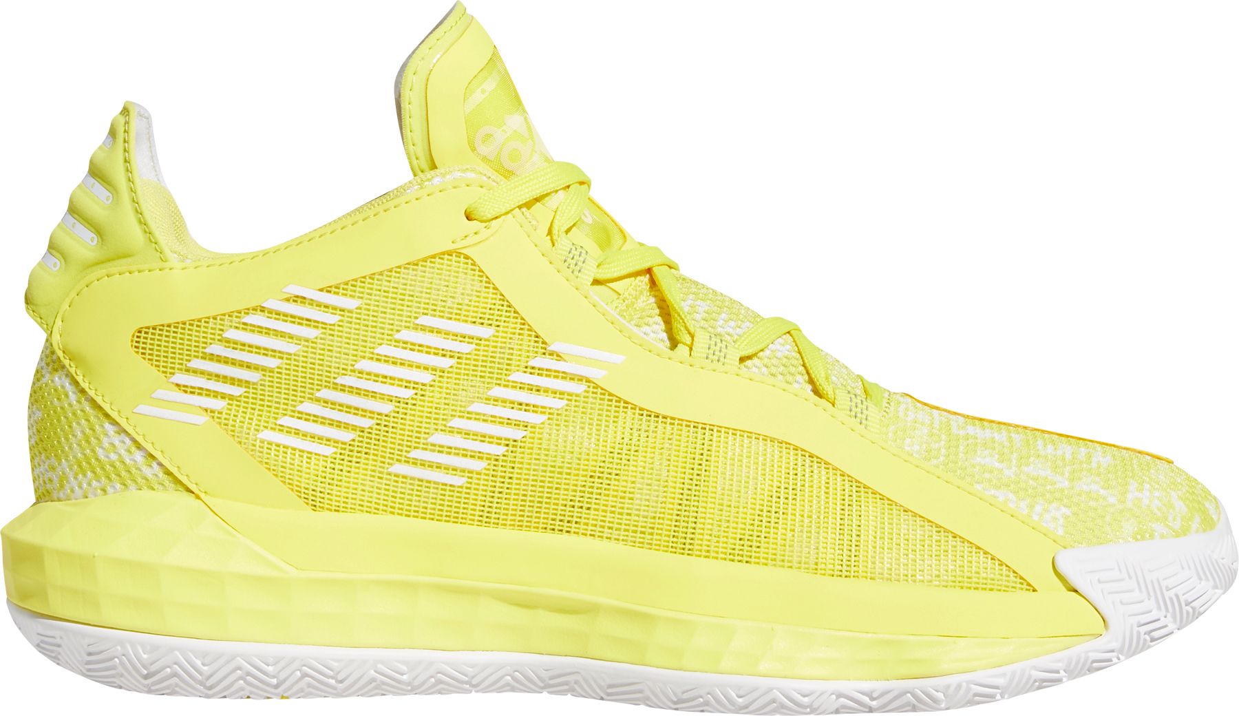 yellow basketball shoes