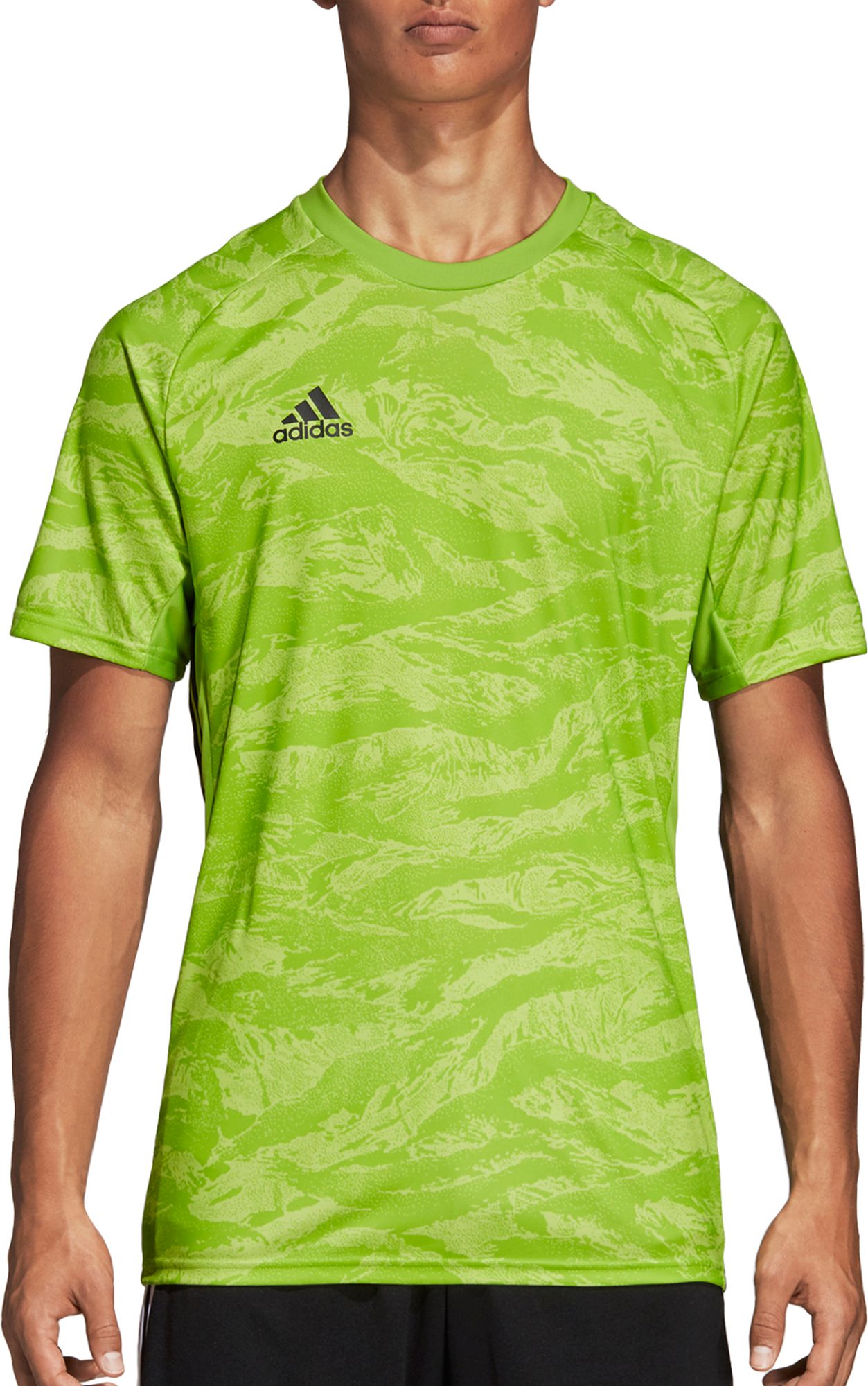 adidas short sleeve goalkeeper jersey