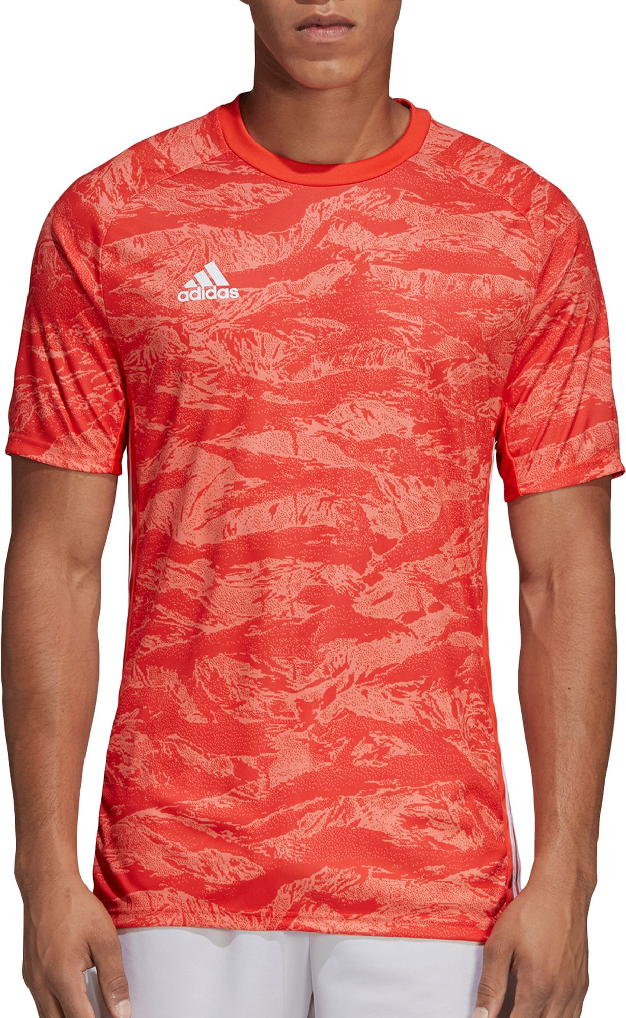 adidas short sleeve goalkeeper jersey