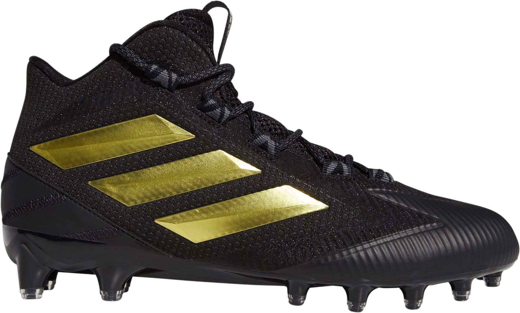 adidas black and gold football cleats