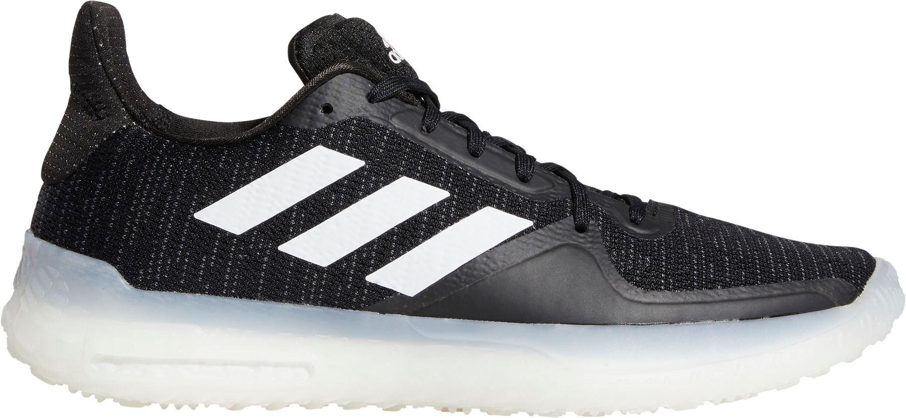 adidas black training shoes