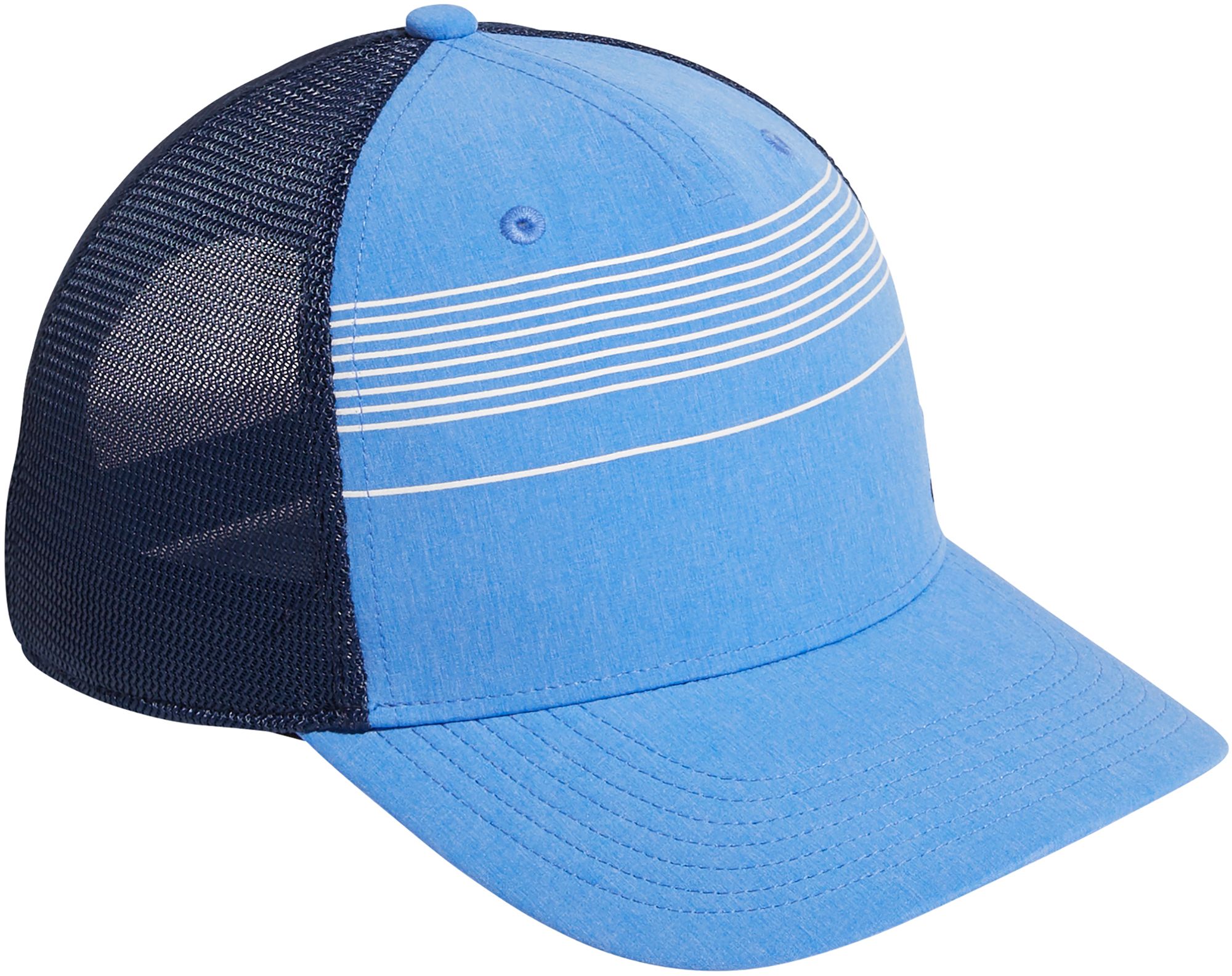 adidas stripe trucker hat
